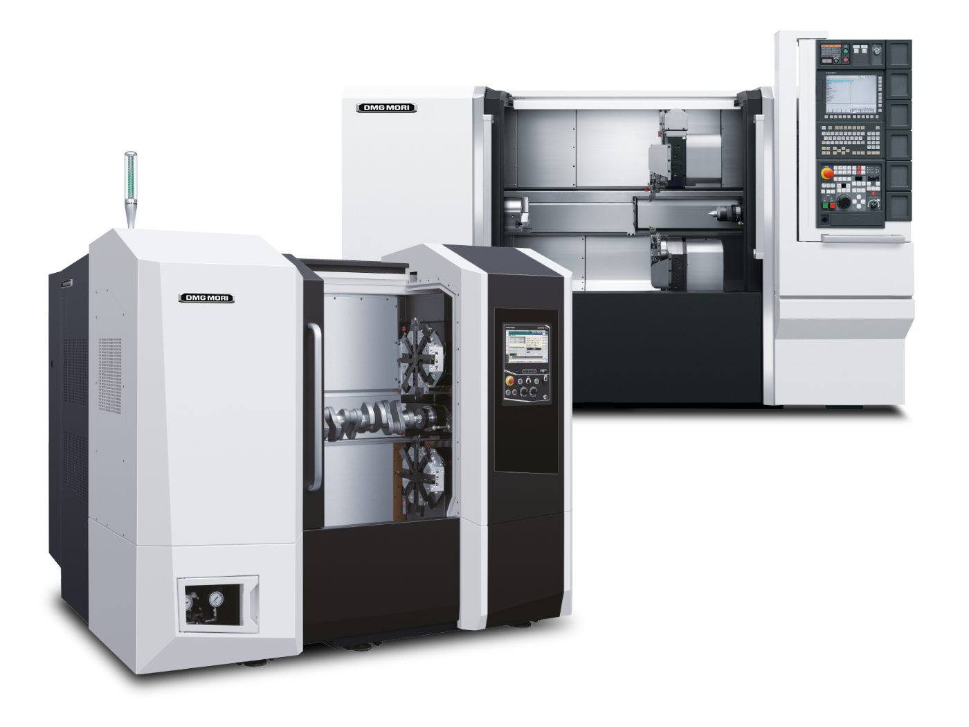 NZXS Series Horizontal Production Turning Machines and Lathes DMG